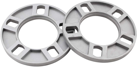 5 ENTRETOISEUSES DE ROUES 1/2 POUCE 12MM | CONVIENT 5X108 | 5X110 | 5X112 | 5X120,7 | 5X130 | ENTRETOISES DE ROUES 1/2 POUCES