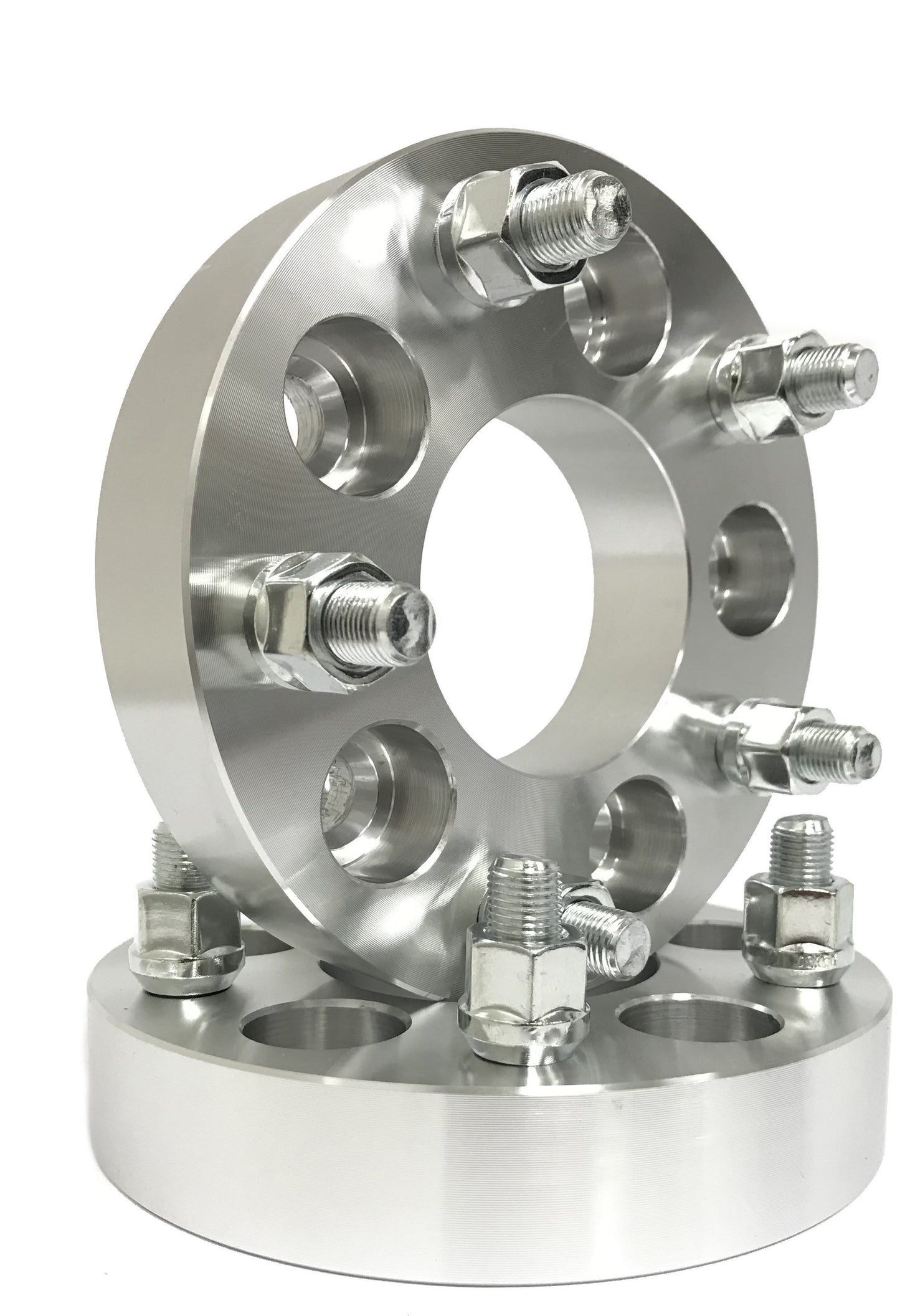 4 Wheel Spacers 5x108 Ford Bolt Pattern 12x1.5 Studs 1.25" Inch Thick 32mm (5x4.25)