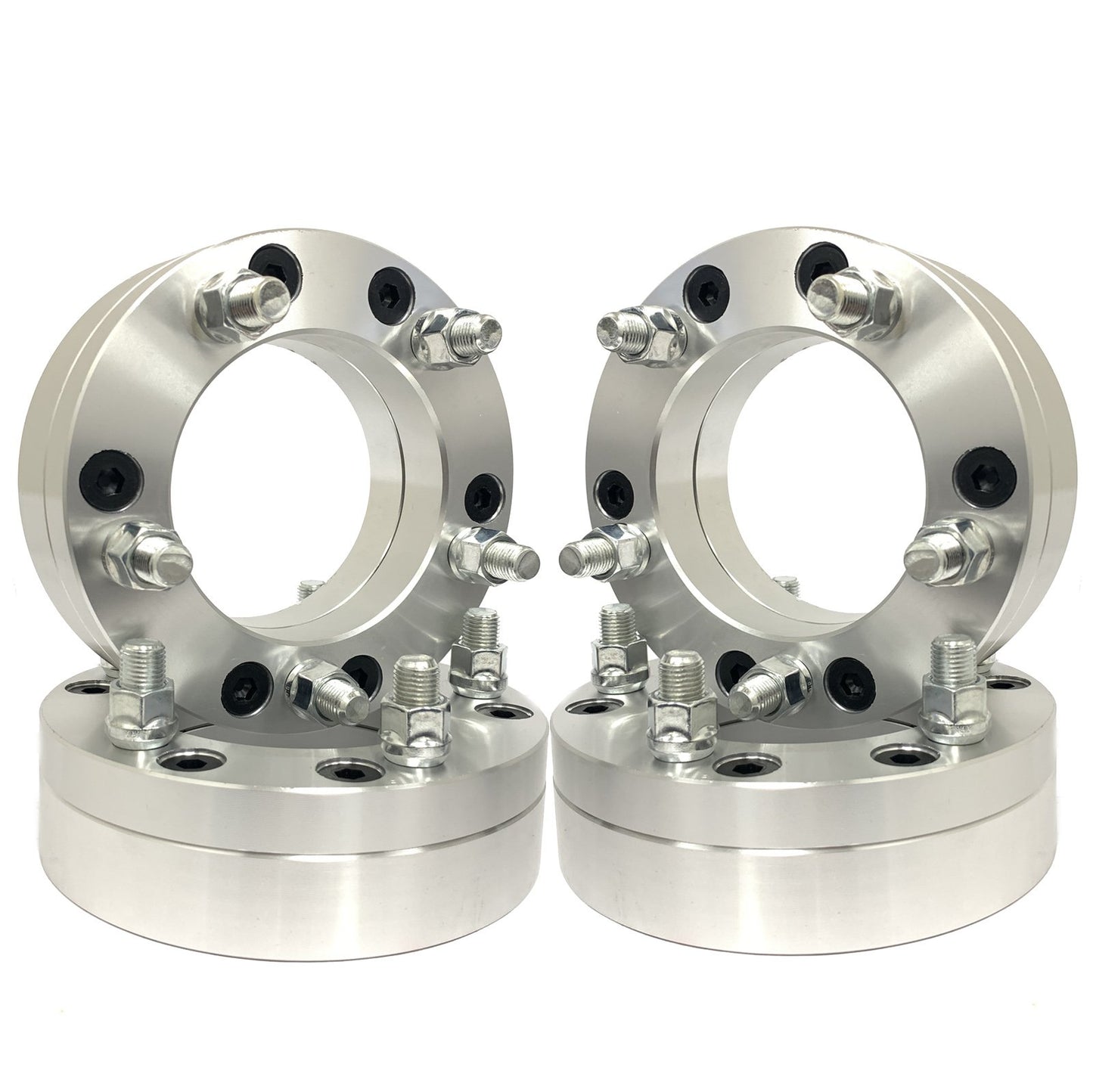 ESPACIADORES ADAPTADORES DE RUEDA 6X5.5 A 5X4.5 | UTILICE RUEDAS DE 5 LUG EN UNA CAMIÓN TOYOTA DE 6 LUG DE 2" DE GROSOR 12X1.5