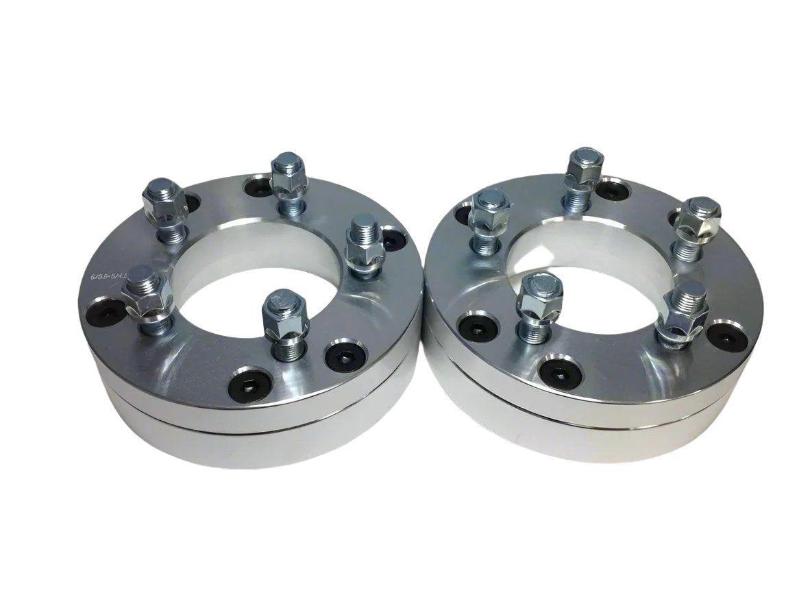 2 ADAPTADORES DE RUEDA 6X5.5 A 5X4.5 | UTILICE RUEDAS DE 5 LUG EN UN CAMIÓN DE 6 LUG DE 2" DE GROSOR 14X1.5