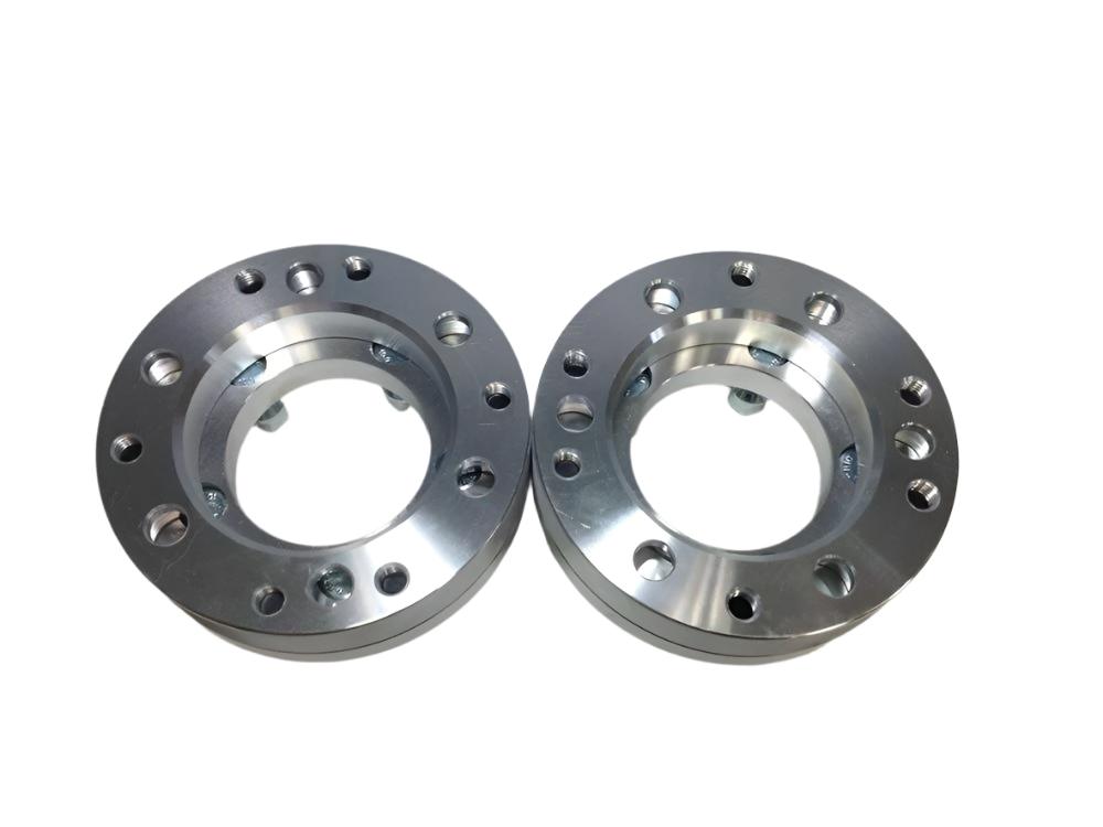 2 ADAPTADORES DE RUEDA 6X5.5 A 5X4.5 | UTILICE RUEDAS DE 5 LUG EN UN CAMIÓN DE 6 LUG DE 2" DE GROSOR 14X1.5