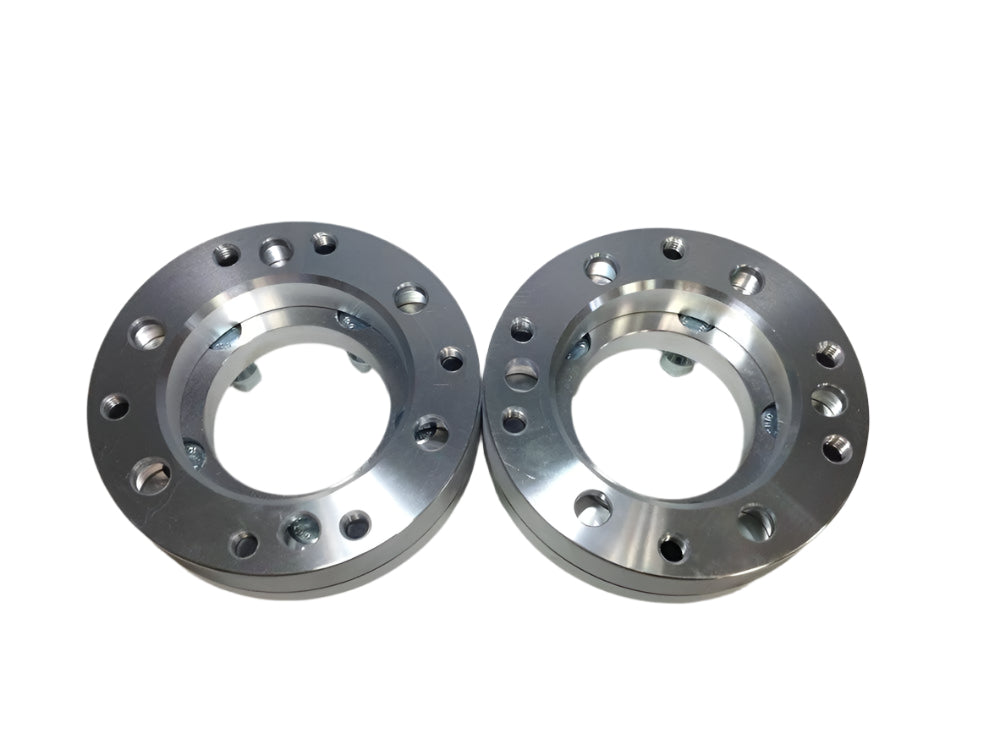6X5.5 TO 5X135 WHEEL ADAPTERS 2" THICK USE 5x135 LUG WHEELS ON 6x139.7 LUG TRUCKS 14X1.5