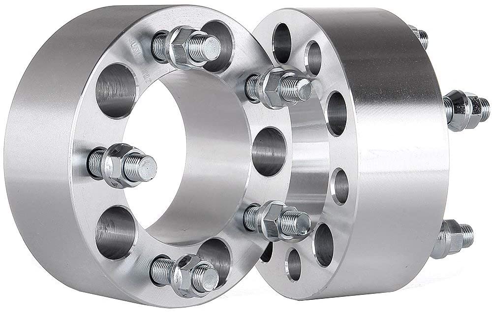 2 adaptadores de rueda Ford espaciadores 5 x 108 a 5 x 114,3 1,25 pulgadas de grosor | pernos de 12 x 1,5