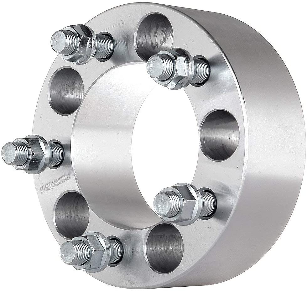 2 adaptadores de rueda Ford espaciadores 5 x 108 a 5 x 114,3 1,25 pulgadas de grosor | pernos de 12 x 1,5