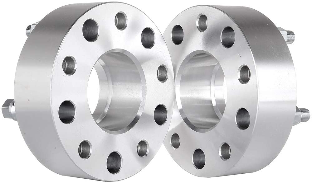 2 espaciadores de rueda Dodge Ram 1500 5x5.5 1.5 pulgadas 14x1.5 pernos 5x139.7 2012-2018 Ram