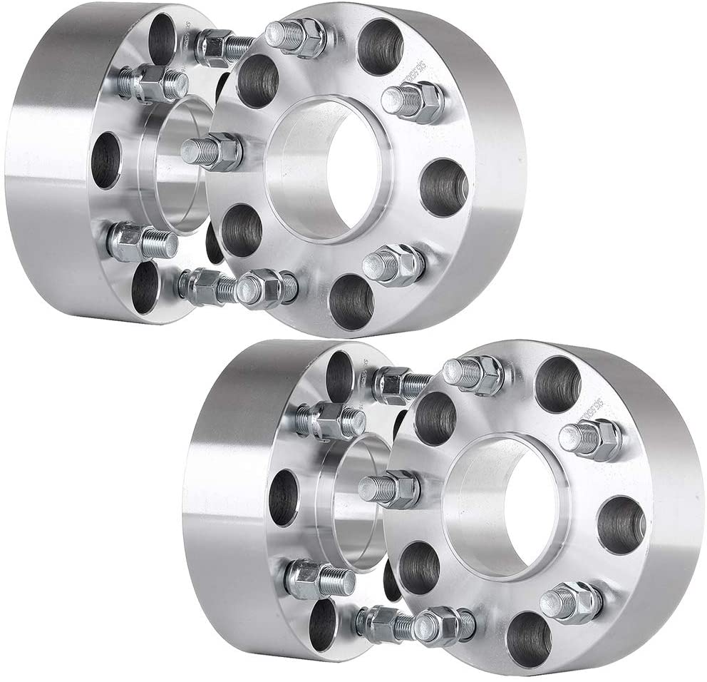 4) 5x150 Hubcentric Wheel Spacers 14x1.5 110mm Bore USA Grade Stud