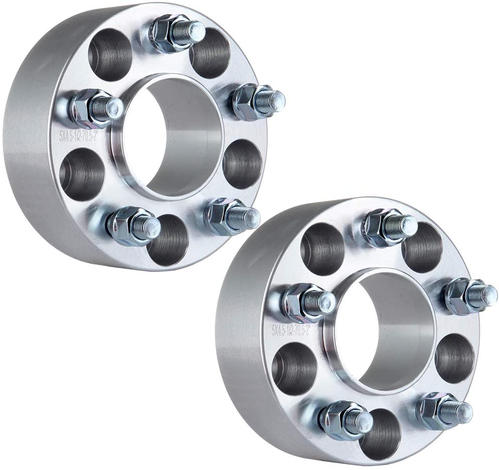 2 adaptateurs de roue 5X4,5 à 5X5 Hub Centric 1" 1/2x20 adapte les roues Jeep Jk sur Tj Yj Kk Sj Xj Mj