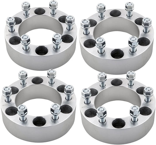 2 Entretoises de Roue 6X4,5 À 6 X 4,5 | 1,5" pouces (38 mm) | 6X114,3 à 6 X 114,3 1/2x20