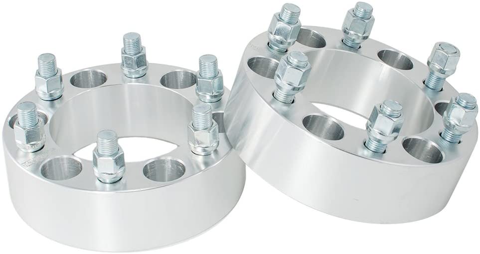 2 ADAPTADORES DE RUEDA CHEVY 6x5 a 6x5.5 | Chevy Envoy Trailblazer SSR 1.25" PULGADAS