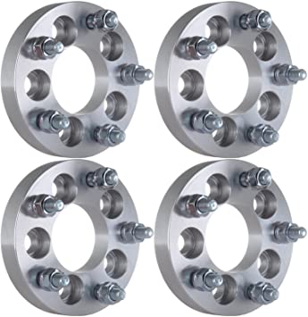 4 espaciadores de rueda Camaro 5x120 también conocidos como 5x4.75 1" de espesor 25 mm 14x1.5 pernos Camaros 2010-2020