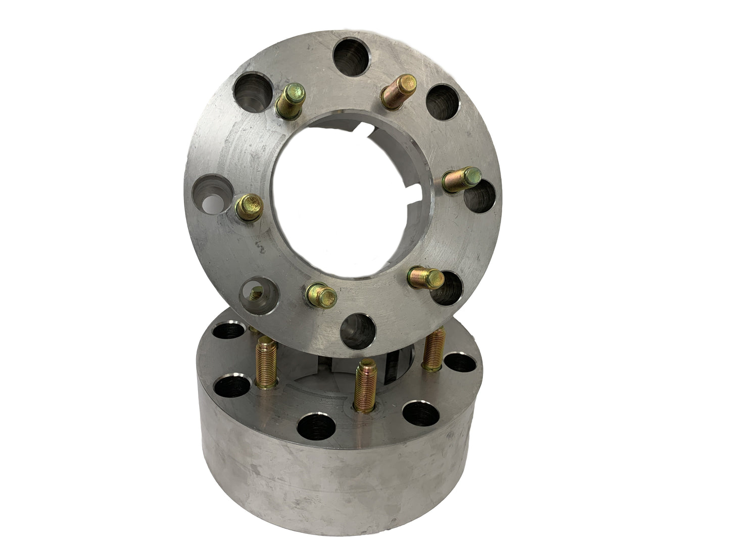 8x6.5 to 6x5.5 Hub Centric Wheel Adapters 3" Inch Thick Use 6 Lug RAM 1500 or Chevy GMC Trucks Wheels On 8x6.5 RAM 2500 3500 Trucks! 8 To 6 Lug Adapters Made in the USA