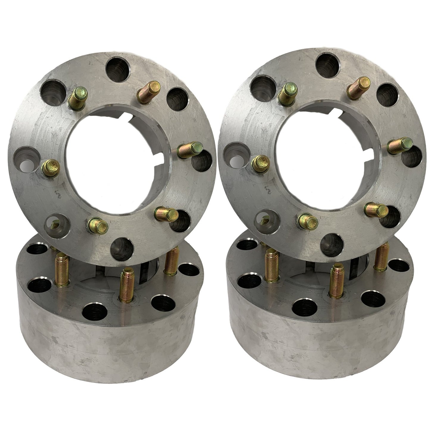 8x6.5 to 6x5.5 Hub Centric Wheel Adapters 3" Inch Thick Use 6 Lug RAM 1500 or Chevy GMC Trucks Wheels On 8x6.5 RAM 2500 3500 Trucks! 8 To 6 Lug Adapters Made in the USA