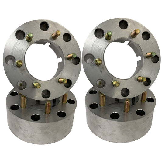 8x6.5 to 6x5.5 Hub Centric Wheel Adapters 3" Inch Thick Use 6 Lug Chevy GMC Trucks Wheels On Older 2500 3500 Chevy GMC Trucks! 8 To 6 Lug Adapters Made in the USA