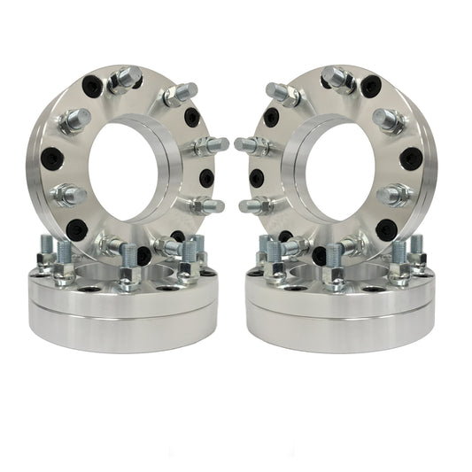 Adaptateurs de roue 6x5,5 à 8x180 | Goujons de 2 pouces d'épaisseur 14x1,5 | Utilisez des roues 8x180 sur des camions 6x139,7