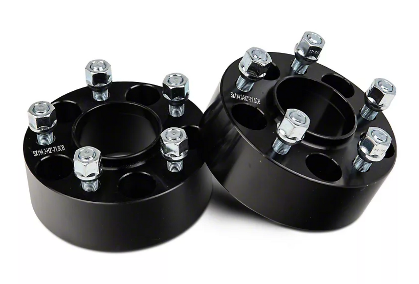Jeep Wrangler Gladiator 5x5 Hub Centric Wheel Spacers (5x127) Fits all 2018+ JL Wrangler Rubicon, Sahara, Sport, Sport S 14x1.5