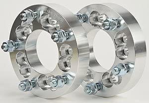 2 adaptadores de rueda de 5 x 5 a 5 x 135 de 1,5 pulgadas de grosor | o pernos de 5 x 127 a 5 x 135 de 1/2 x 20