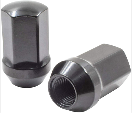 Écrous de roue 1/2-20 noirs de remplacement de style OE pour roues Jeep JL sur JK