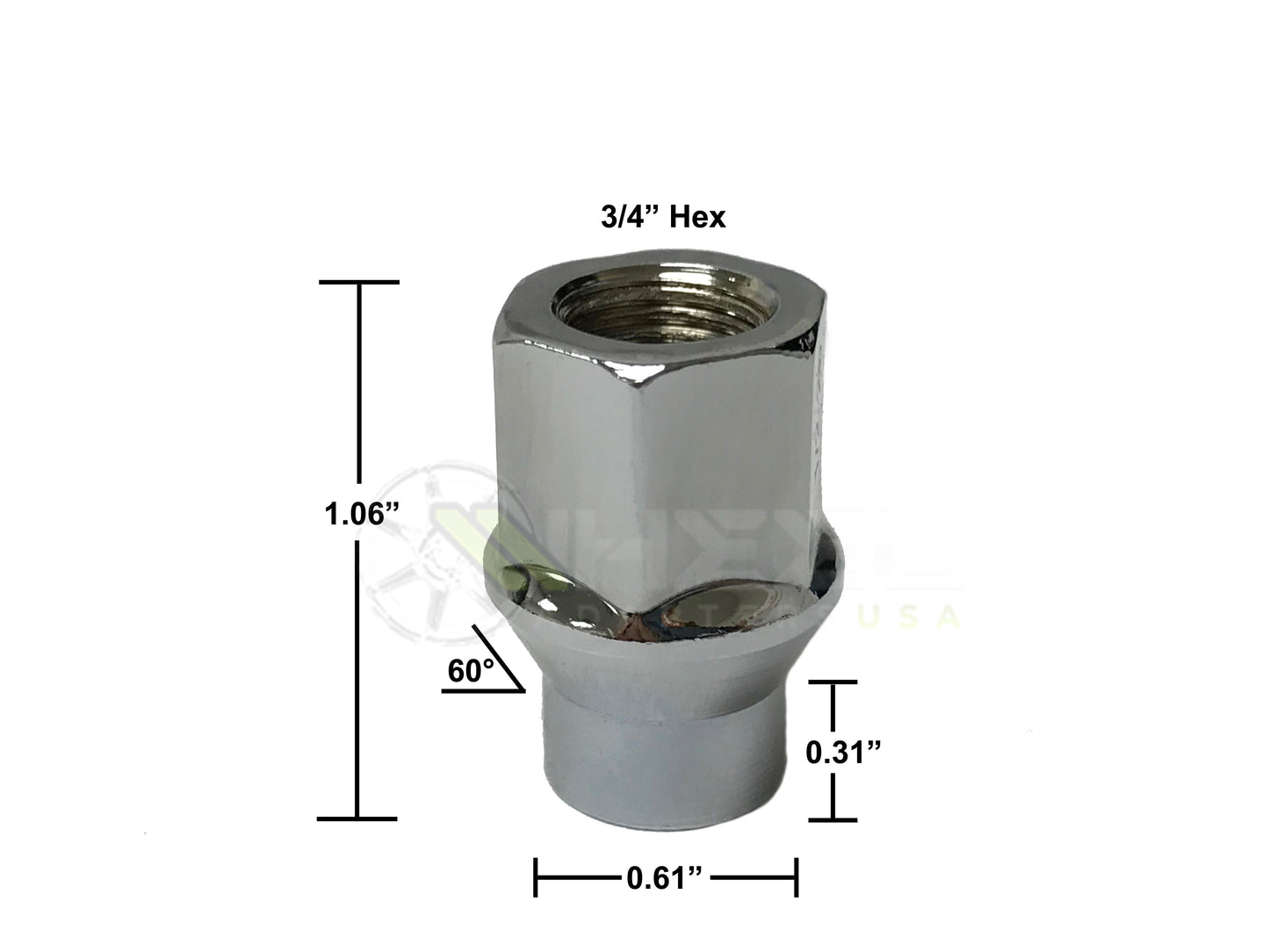 Infiniti ET Style Chrome Lug Nuts Set 12x1.25 Extended Thread For All Infiniti Trucks And Cars!