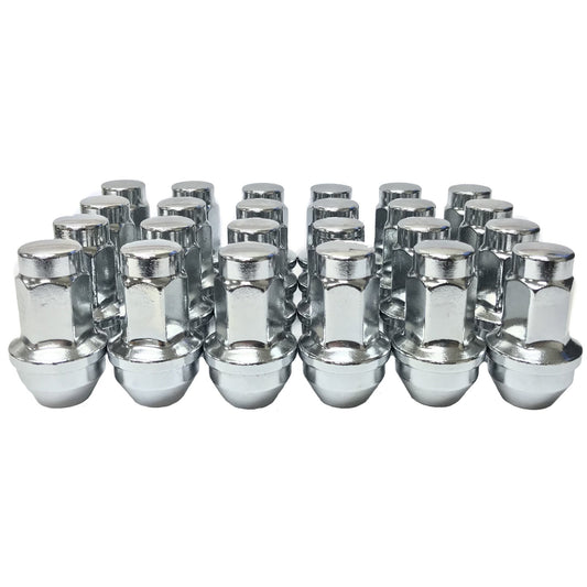 2015 & Newer Ford F-150 Expedition 14x1.5 OEM Factory Lug Nuts Replacement Set Also Fits Lincoln Navigator Black or Chrome Lug Nuts Set