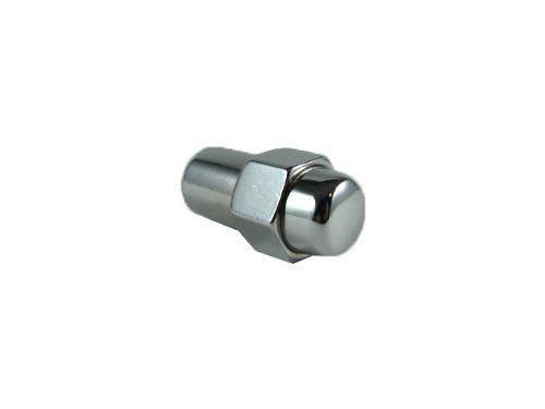20 tuercas cromadas de 7/16-20 para rueda Mag, vástago de 0,75 pulgadas para Chevy Corvette Camaro Chevelle