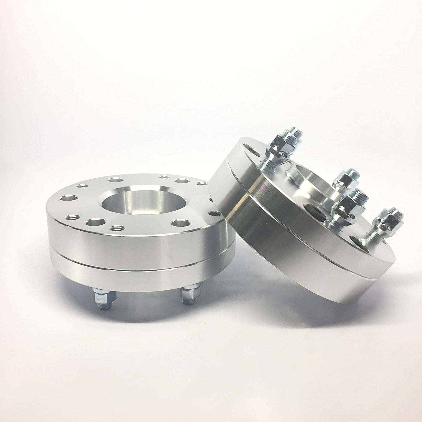 2 ADAPTADORES DE RUEDA 6X5,5 A 5X150 | ADAPTADOR CENTRICO DE BUJE SE ADAPTA A TODOS LOS 6 LUG | 2" DE GROSOR | 12x1.5
