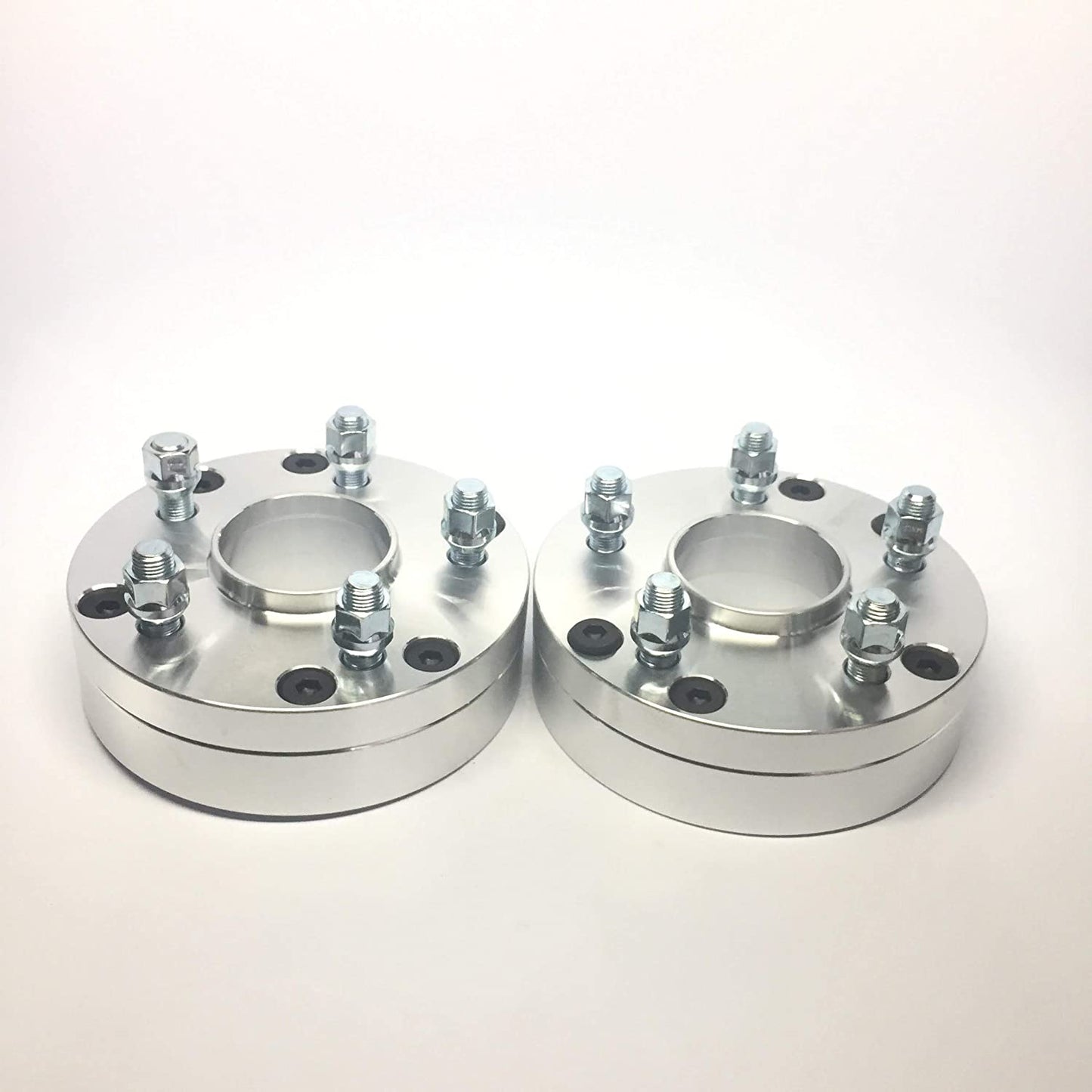2 ADAPTADORES DE RUEDA 6X5,5 A 5X150 | ADAPTADOR CENTRICO DE BUJE SE ADAPTA A TODOS LOS 6 LUG | 2" DE GROSOR | 12x1.5