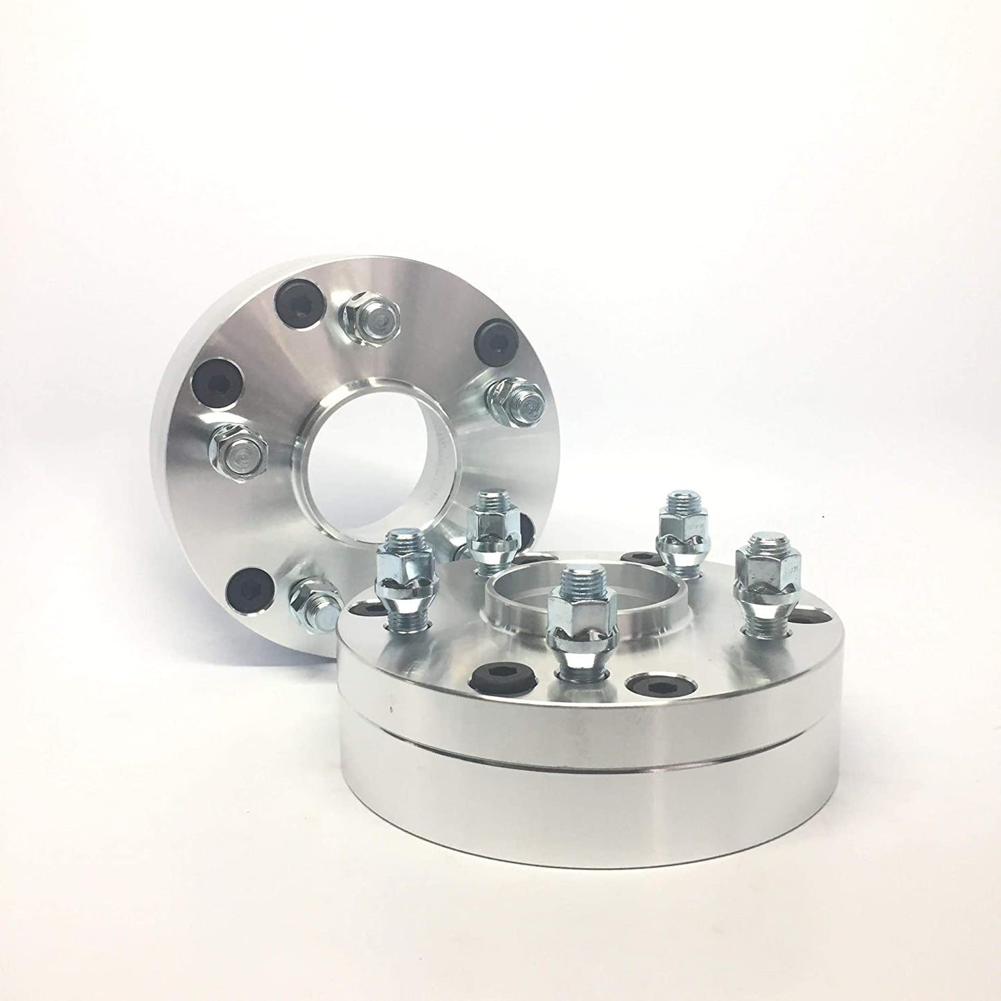 2 ADAPTADORES DE RUEDA 6X5,5 A 5X150 | ADAPTADOR CENTRICO DE BUJE SE ADAPTA A TODOS LOS 6 LUG | 2" DE GROSOR | 12x1.5