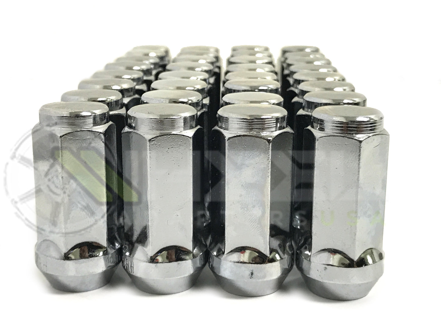 32X ÉCROUS DE CROIX CHROMÉS POUR CAMION DODGE RAM | FIL 9/16 1,9" DE HAUT | CONVIENT À TOUS LES 1994-2011 2500 3500 RAM
