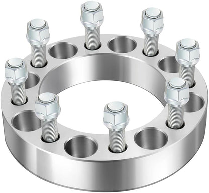8x6.5 To 8x170 Wheel Adapters 1.5" Inch or 38mm 14X1.5 Studs 8x165.1 To 8x170 Use Ford F-250 F-350 Super Duty Wheels On Chevy GMC RAM 8x6.5 Trucks
