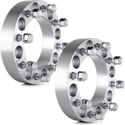 8x6.5 to 8x170 Wheel Adapters 1.5 inch Thick 14x1.5 Studs Use 8x170 Wheels on 8x6.5 Trucks Set of 2