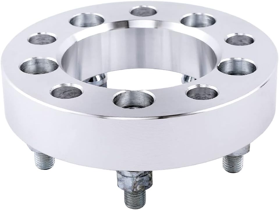 5X5.5 Jeep Wheel Spacers Adapters 1.5 Inch 1/2x20 Fits Cj2 Cj3 Cj4 Cj5 Cj6 Cj7 Scrambler 108mm Bore Grade 12.9 Studs