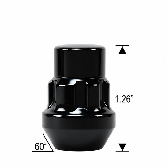 Jeep Wheel Locks 1/2"x20 Fits All Jeep JK Tj Yj Wrangler, Rubicon, Sahara Cj Anti Theft Locking Lugs FREE LOCK FOR SPARE!