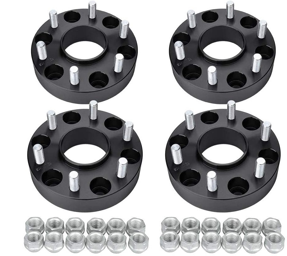 6X135 To 6X5.5 Hub Centric Wheel Adapters | 14X1.5 Studs Use Chevy GMC Truck Wheels On Ford Trucks