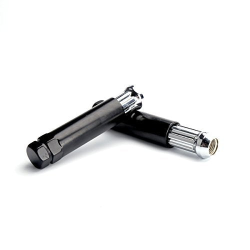 32 tuercas estriadas cromadas 8X6.5 | Hilo 9/16 | Dodge Ram Ford F-250 Chevy 2Llaves