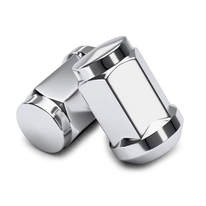 KIT D'ÉCROUS DE CROIX CHROMÉS JEEP 16+ 4 SERRURES DE ROUES | 1/2X20 GLAND RENDU 5X4.5 5X114.3 5X5