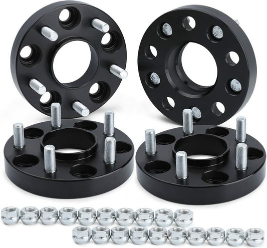 F150 Expedition Navigator Espaciadores de ruedas 5X135 1 pulgada 14x2.0 pernos centrados en el buje