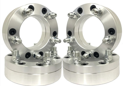 Wheel Adapters 6X135 To 5X4.75 | Use 5 Lug Wheels On 6 Lug Trucks | 2" Thick 14x2.0 Studs