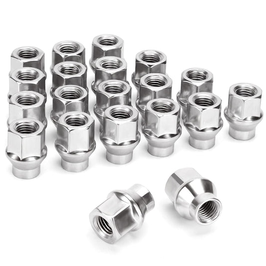 Jeep ET Style Chrome Lug Nuts Set 1/2x20 Extended Thread For All CJ YJ TJ JK Jeeps!