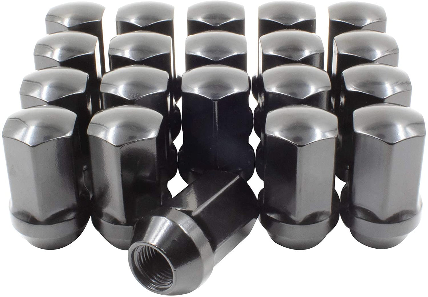 2012-2025 Dodge Ram 2500 14x1.5 Original Style Black Lug Nuts Mopar - Set of 32