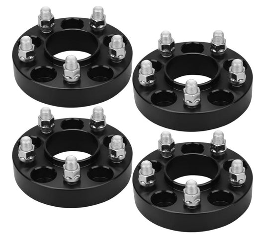 Jeep Wrangler 5x5 Hub Centric Wheel Spacers 1.5" Inch (5x127) Fits JK Wrangler Rubicon, Sahara, Commander, Grand Cherokee 1/2x20