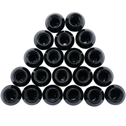 Écrou de roue renflé 12x1,5 noir 3/4" hexagonal