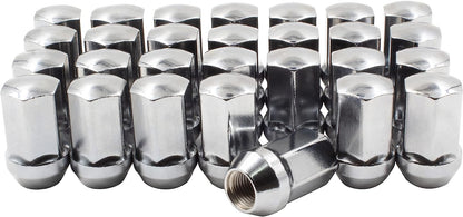 Chevy Silverado GMC Sierra OEM Style Factory Lug Nuts 14x1.5 22mm Hex Fits All OEM Factory Wheels M14x1.5