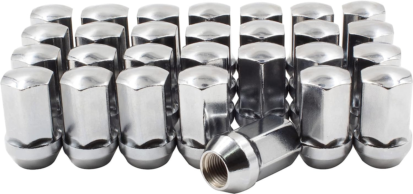 32 OEM Chevy GMC RAM Factory Lug Nuts Set M14x1.5 22mm Hex Fits All OEM Factory 2500 3500 Wheels