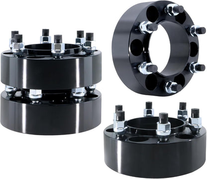 4 espaciadores de rueda centrados en cubos Toyota 6x5,5 2 pulgadas para FJ Cruiser, Tacoma, 4 Runner 50 mm 6x139,7