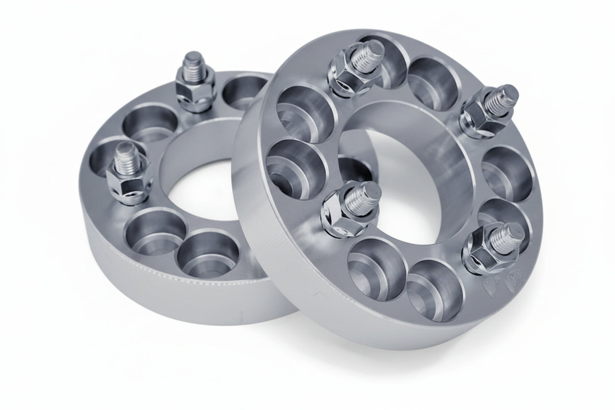 4x108 to 4x100 Wheel Adapters 1" Inch or 25mm 12x1.5 AKA 4x4.25 to 4x100 JDM