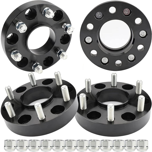 6x4.5 Hub Centric Wheel Spacers For Nissan Frontier Pathfinder Xterra Trucks | 66.1mm Center Bore With 12x1.25 Studs | 6x114.3 Wheel Spacers