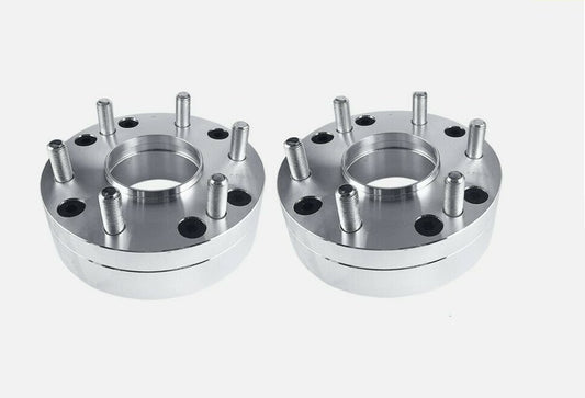 Toyota Tundra 5x150 TO 6x5.5 Hub Centric Wheel Adapters Use Pre-2023 Toyota Tacoma OEM 6x139.7 Wheels On 5x150 Toyota Lexus Hubs 2" Inch Thick 2pc