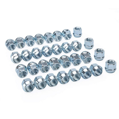 Open End Bulge Acorn Lug Nuts 1/2-20 Thread Pitch 3/4" Hex 1/2x20