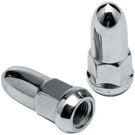 Set of Chrome Bullet Bulge Acorn Lug Nuts Conical 3/4 Hex 12x1.5