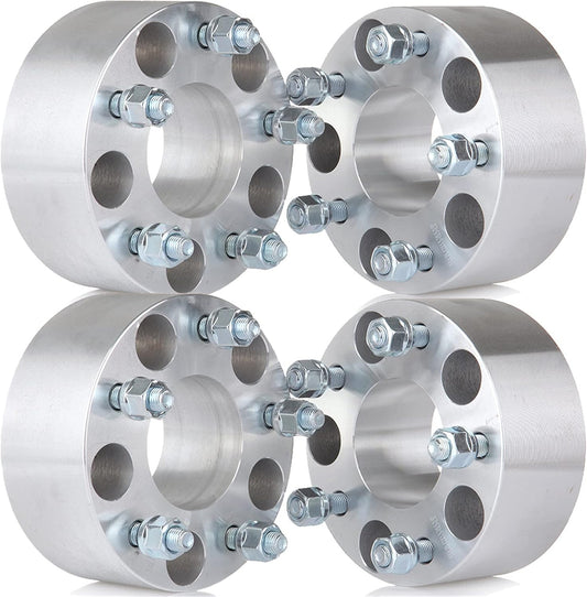 4 espaciadores de ruedas 5x5.5 también conocidos como 5x139.7 9/16 pernos 3 pulgadas de espesor 75 mm Dodge Ram 1500 + más